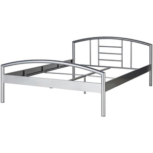 Metallbett Arena | grau | 147 cm | 80 cm |