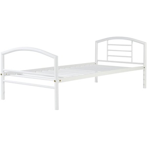 Metallbett Arena | weiß | 97 cm | 79 cm |