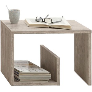 Mid.you Beistelltisch, Eiche, Holzwerkstoff, rechteckig, 36x38x59 cm, Made in Germany, Wohnzimmer, Wohnzimmertische, Beistelltische