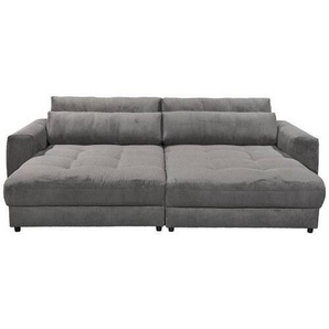 Mid.you Bigsofa, Anthrazit, Textil, 2-3-Sitzer, 292x90x194 cm, Made in EU, Rücken echt, Wohnzimmer, Sofas & Couches, Sofas, Bigsofas