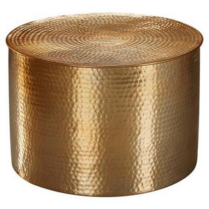Mid.you Couchtisch, Gold, Metall, rund, 61x40.5x61 cm, Wohnzimmer, Wohnzimmertische, Couchtische