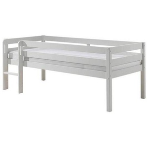 Mid.you Hochbett, Holzwerkstoff, Kiefer, Höhe ca. 20 cm, 90x200 cm, Lattenrost,nicht verstellbar, Kinder- & Jugendzimmer, Kindermöbel, Kinderbetten, Hochbetten