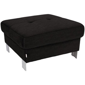 Mid.you Hocker, Schwarz, Textil, rechteckig, 90x44x73 cm, Made in EU, Wohnzimmer, Hocker, Sitzhocker