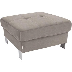 Mid.you Hocker, Taupe, Textil, rechteckig, 90x44x73 cm, Made in EU, Wohnzimmer, Hocker, Sitzhocker