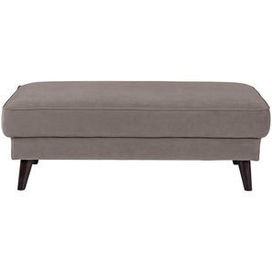 Mid.you Hocker, Taupe, Textil, Wenge, rechteckig, 123x45x74 cm, Fleckschutzimprägnierung, Stoffauswahl, erweiterbar (Typenauswahl), Wohnzimmer, Hocker, Sitzhocker