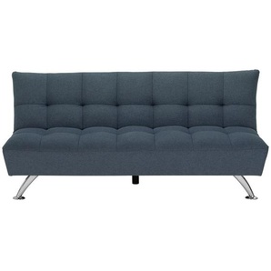 Mid.you Schlafsofa, Blau, Textil, 3-Sitzer, 195x90x98 cm, Liegefunktion, Kinder- & Jugendzimmer, Jugendmöbel, Jugendsofas