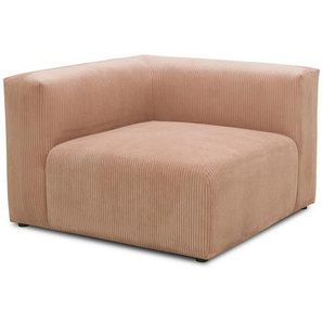 Mid.you Sofaelement, Rosa, Roségold, Textil, Uni, 1-Sitzer, 108x69x108 cm, Made in EU, FSC Mix, erweiterbar, planbar, Rücken echt, Wohnzimmer, Sofas & Couches, Sofas, Modulsofas