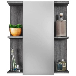 Mid.you Spiegelschrank, Silber, Glas, 1 Fächer, 60x71x20 cm, Badezimmer, Badmöbelsets & -serien, Badmöbel-Serien