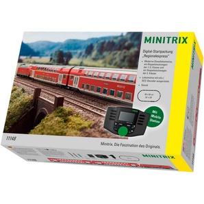 MiniTrix Modelleisenbahn-Set Trix Digital-Startpackung Regionalexpress - T11148, Spur N