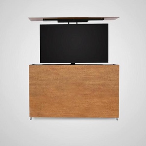 Modante Tv-Element, Eiche, Holzwerkstoff, Metall, 159x100x34 cm, höhenverstellbar, Kleinmöbel