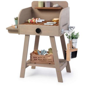 Muddy Buddy Kindergrill, Grau, Holz, Zypresse, massiv, 37x79x68 cm, EN 71, Spielzeug, Kinderspielzeug, Spielzeug für Draußen