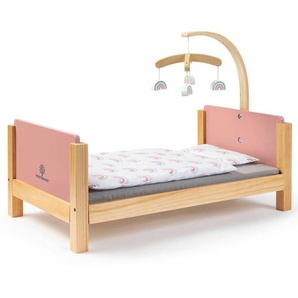 Musterkind Puppenbett Barlia, Holz, 31x41.5x55 cm, EN 71, CE, Spielzeug, Kinderspielzeug, Puppen & Puppenzubehör, Puppenzubehör