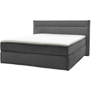 Musterring Boxspringbett  JustB! ¦ grau ¦ Maße (cm): B: 180 H: 115