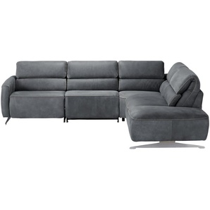 Musterring Ecksofa  MR260 ¦ grau ¦ Maße (cm): B: 281 H: 248 T: 82