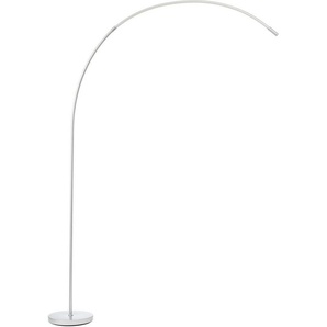 my home Bogenlampe Melio, Farbsteuerung, LED fest integriert, warmweiß - kaltweiß, 179 cm, 1300 lm, 3000-6500 K, dimmbar, CCT