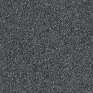 MY HOME Teppichfliesen City Teppiche selbstliegend, 1m² oder 5m², 50 x 50cm, Fliese, Wohnzimmer Gr. B/L: 50 cm x 50 cm, 3 mm, 20 St., grau (dunkelgrau) Teppichfliesen