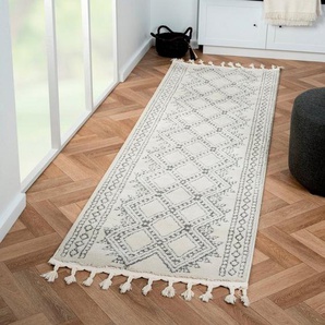 Myflair Möbel & Accessoires Hochflor-Läufer Moroccan Tradition, rechteckig, Höhe: 24 mm, modern, marokkanisches Design, flauschig weich durch Hochflor