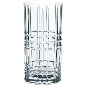 Nachtmann Longdrinkglas 4er Set Square - transparent/klar - Glas - 31,8 cm - 15,9 cm - 8,2 cm | Möbel Kraft