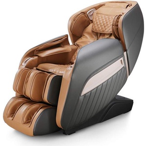 Naipo Premium Massagesessel Mit Wärmefunktion, Zero Gravity, 3d Surround-sound, Braun