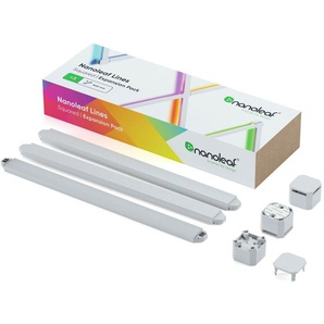 nanoleaf LED Lichtleiste Lines, LED fest integriert, Warmweiß, Expansion Pack - 3 PK, Erweiterung zum Starter Kit