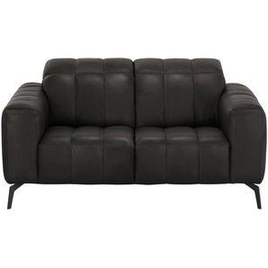 Natuzzi Editions Ledersofa mit Kopfteilverstellung Portento ¦ braun ¦ Maße (cm): B: 162 H: 78 T: 109