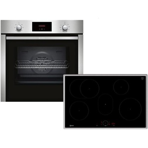 Neff BX38I Set Backofen B1CCC0AN0 + Induktionskochfeld T58SHF1L0