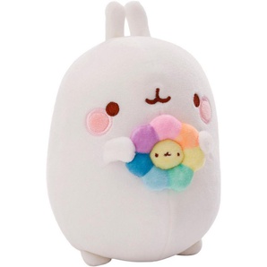 Nici Kuscheltier Molang mit Regenbogenblume, 48 cm