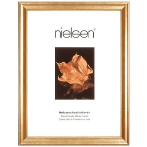 Nielsen Bilderrahmen Derby, Gold, Holz, rechteckig, 60x80 cm, Bilderrahmen, Bilderrahmen