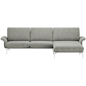 Nils Olsen Ecksofa  Alva ¦ grau ¦ Maße (cm): B: 314 H: 87 T: 187