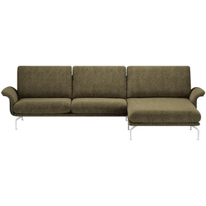 Nils Olsen Ecksofa  Alva ¦ grün ¦ Maße (cm): B: 314 H: 87 T: 187