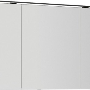 nobilia® Spiegelschrank (inkl. Beleuchtung) in Breiten 60, 80, 100 und 120 cm, innenliegende Steckdose