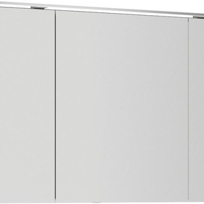 nobilia® Spiegelschrank (inkl. Beleuchtung) in Breiten 60, 80, 100 und 120 cm, innenliegende Steckdose