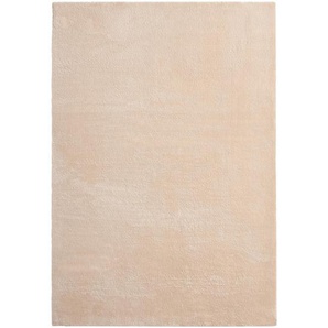 Novel Fellteppich Loft, Beige, Textil, Uni, rechteckig, 240x340 cm, Bsci, für Fußbodenheizung geeignet, Teppiche & Böden, Teppiche, Fellteppiche