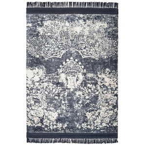 Novel Flachwebeteppich, Violett, Textil, Vintage, rechteckig, 160x230 cm, pflegeleicht, Teppiche & Böden, Teppiche, Webteppiche