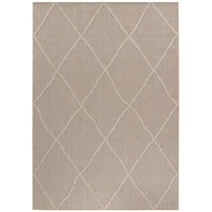 Novel Outdoorteppich Patara, Beige, Textil, Boho, rechteckig, 120x170 cm, Oeko-Tex® Standard 100, pflegeleicht, Teppiche & Böden, Teppiche, Outdoorteppiche