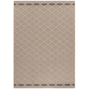 Novel Outdoorteppich Patara, Beige, Textil, Raute, rechteckig, 160x230 cm, Oeko-Tex® Standard 100, pflegeleicht, Teppiche & Böden, Teppiche, Outdoorteppiche