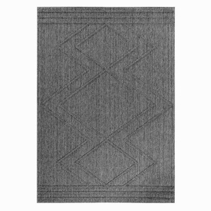 Novel Outdoorteppich Patara, Grau, Textil, Boho, rechteckig, 140x200 cm, Oeko-Tex® Standard 100, pflegeleicht, Teppiche & Böden, Teppiche, Outdoorteppiche