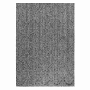 Novel Outdoorteppich Patara, Grau, Textil, Raute, rechteckig, 160x230 cm, Oeko-Tex® Standard 100, pflegeleicht, Teppiche & Böden, Teppiche, Outdoorteppiche