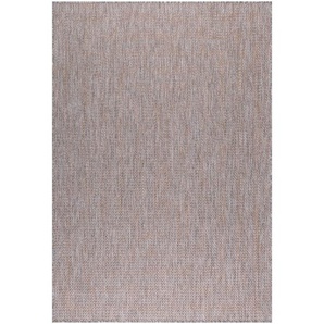 Novel Outdoorteppich Zagora, Rosa, Beige, Textil, Uni, rechteckig, 370 cm, Oeko-Tex® Standard 100, pflegeleicht, Teppiche & Böden, Teppiche, Outdoorteppiche