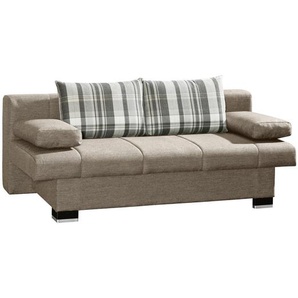 Novel Schlafsofa Helen, Beige, Textil, 2-Sitzer, Füllung: Schaumstoff, 200x80x94 cm, Stoffauswahl, Schlafen auf Sitzhöhe, Rücken echt, Kinder- & Jugendzimmer, Jugendmöbel, Jugendsofas