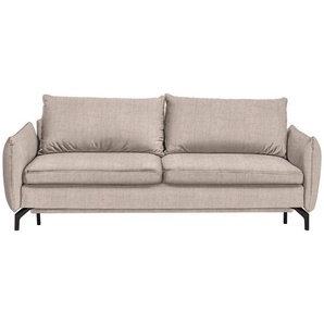 Novel Schlafsofa Benix, Midori, Beige, Textil, 3-Sitzer, Füllung: Schaumstoff, 224x89x105 cm, Stoffauswahl, Kinder- & Jugendzimmer, Jugendmöbel, Jugendsofas