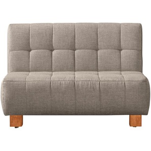 Novel Schlafsofa Juice, Beige, Textil, Eiche, Uni, 2-Sitzer, 125x92x102 cm, Fußauswahl, Stoffauswahl, Kinder- & Jugendzimmer, Jugendmöbel, Jugendsofas