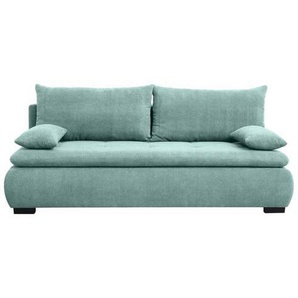 Novel Schlafsofa Diana, Mintgrün, Textil, 2-Sitzer, Füllung: Schaumstoff, 203x72-96x98 cm, Rücken echt, Kinder- & Jugendzimmer, Jugendmöbel, Jugendsofas