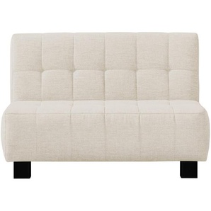 Novel Schlafsofa, Natur, Textil, Uni, 2-Sitzer, 125x92x102 cm, Fußauswahl, Stoffauswahl, Kinder- & Jugendzimmer, Jugendmöbel, Jugendsofas