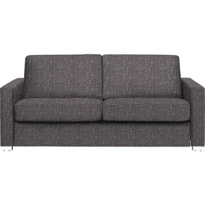 Novel Schlafsofa, Grau, Weiß, Textil, 2-Sitzer, 188x86x97 cm, Stoffauswahl, Schlafen auf Sitzhöhe, Rücken echt, Kinder- & Jugendzimmer, Jugendmöbel, Jugendsofas