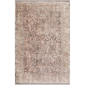 Novel Vintage-Teppich #Upperground Bazaar, Sand, Beige, Textil, Floral, rechteckig, 240x340 cm, Textiles Vertrauen - Oeko-Tex®, Hohenstein, AZO-frei, Oeko-Tex® Standard 100, für Fußbodenheizung geeignet, in verschiedenen Größen erhältlich, UV-beständig,