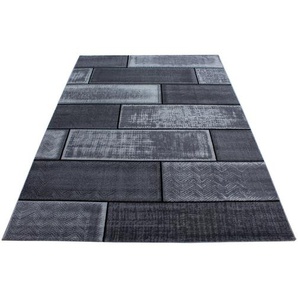 Novel Webteppich Plus 8007, Schwarz, Textil, Uni, rechteckig, 200x290 cm, Oeko-Tex® Standard 100, für Fußbodenheizung geeignet, schmutzabweisend, Hausstauballergiker lichtunempfindlich, antistatisch, pflegeleicht, strapazierfähig, leicht zusammenrollbar,