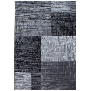 Novel Webteppich Plus, Schwarz, Textil, Abstraktes, rechteckig, 140x200 cm, Oeko-Tex® Standard 100, pflegeleicht, Teppiche & Böden, Teppiche, Moderne Teppiche