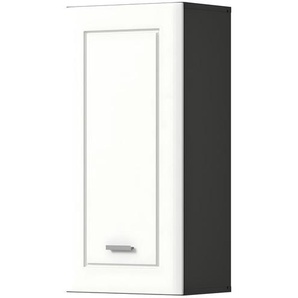 Oberschrank - weiß - Materialmix - 40 cm - 82 cm | Möbel Kraft