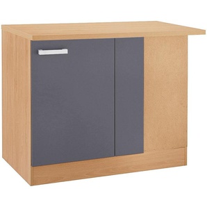 OPTIFIT Eckunterschrank Odense 100 cm breit, mit 110 cm breiter Arbeitsplatte